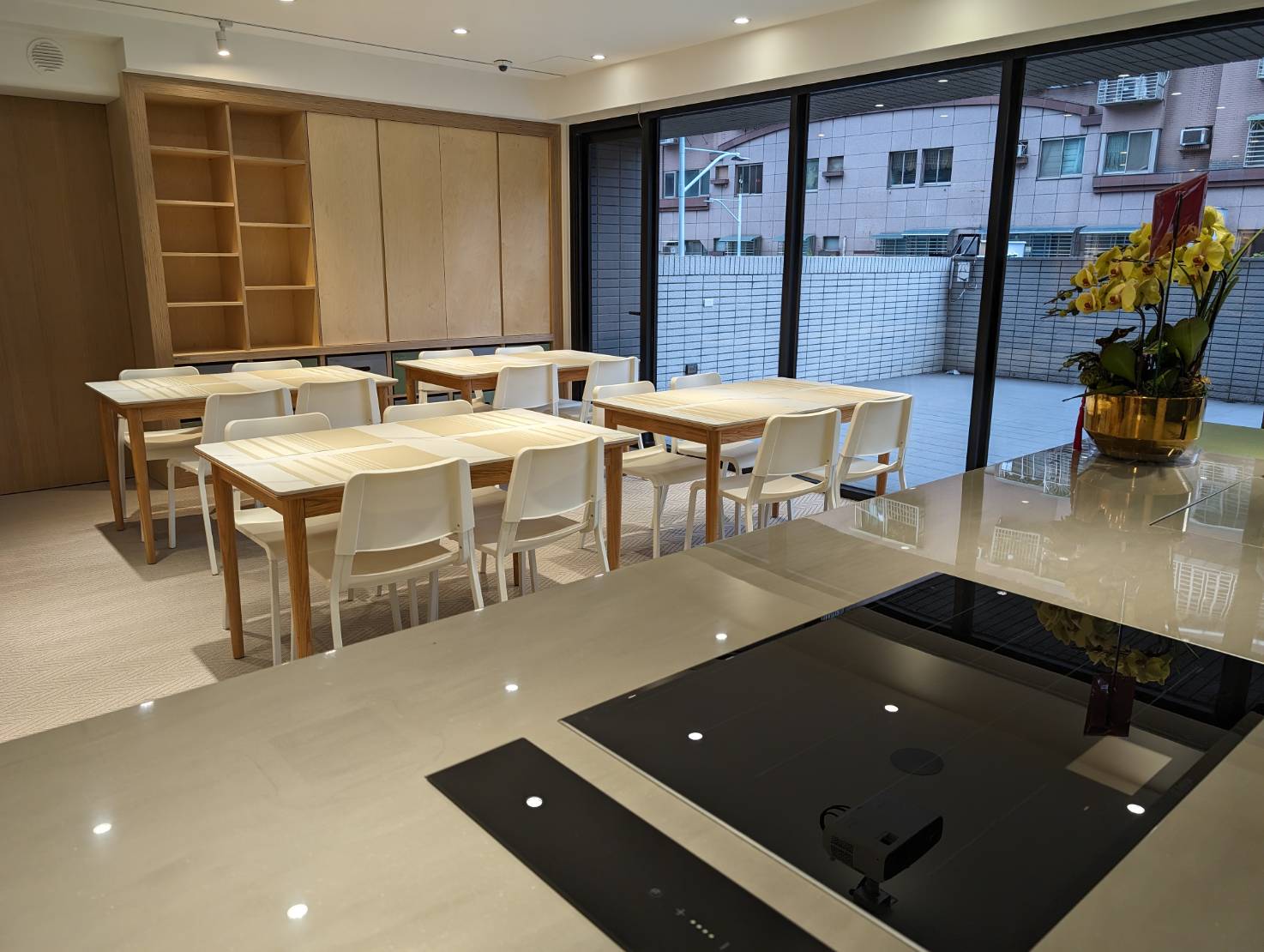 蘆農樂活館二樓作為食農教育及廚藝教室