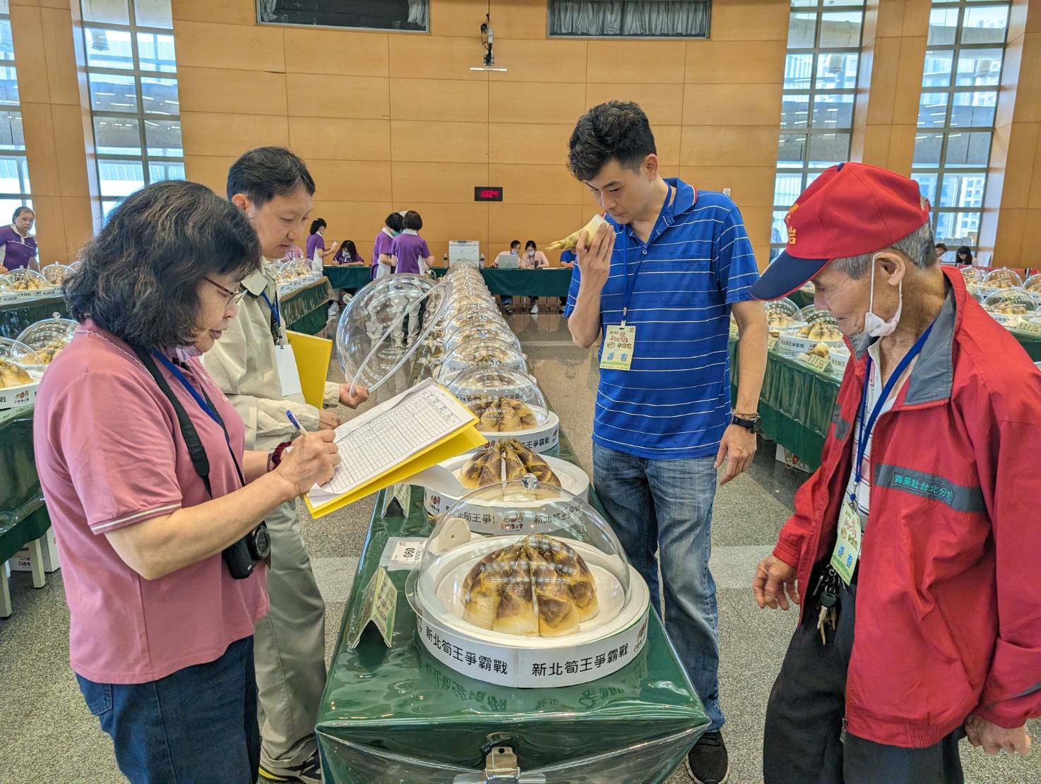 今(7)日辦理新北市綠竹筍市級評鑑