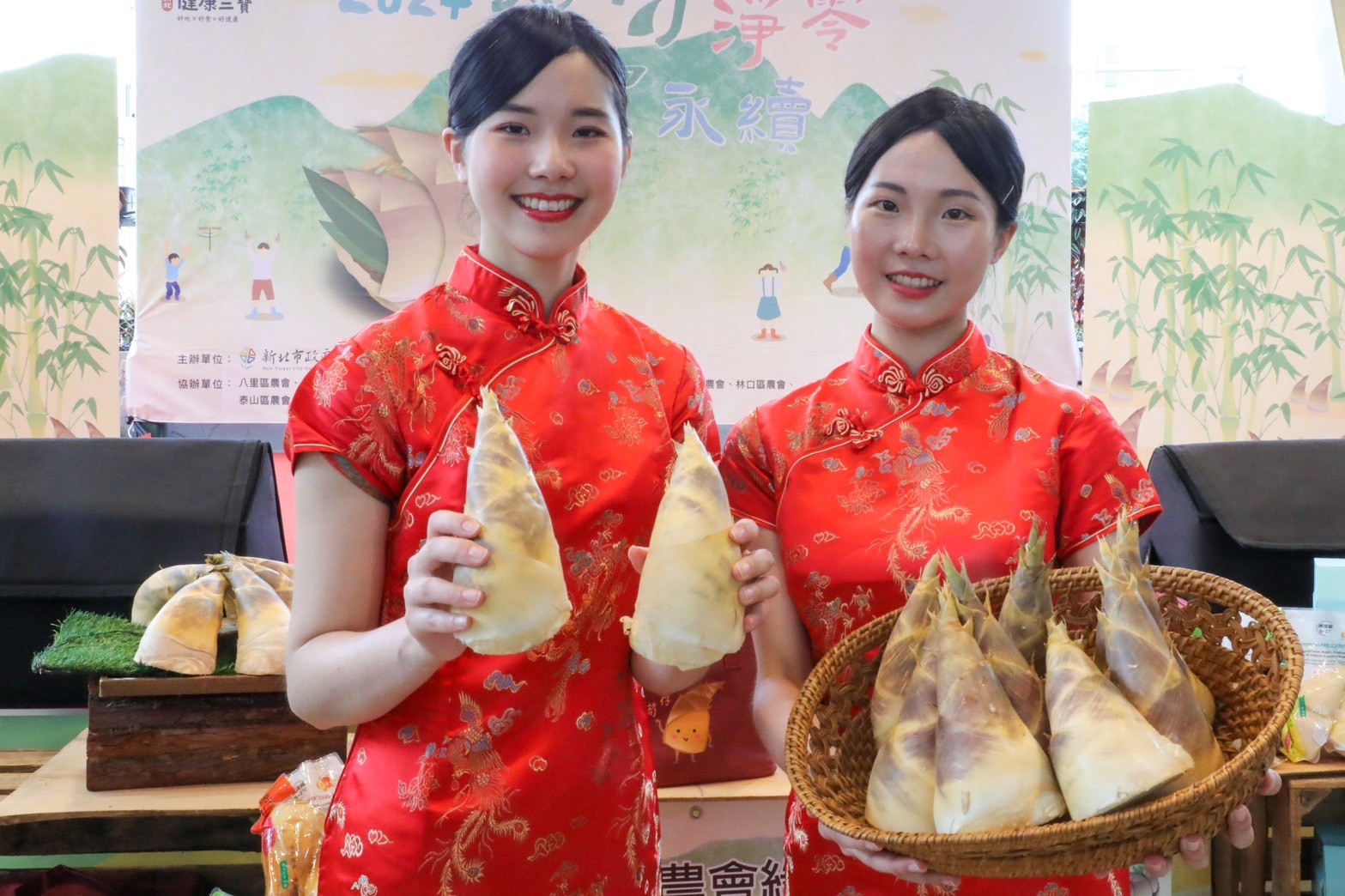 目前為綠竹筍盛產期,歡迎大家來新北品嚐最對時的綠竹筍