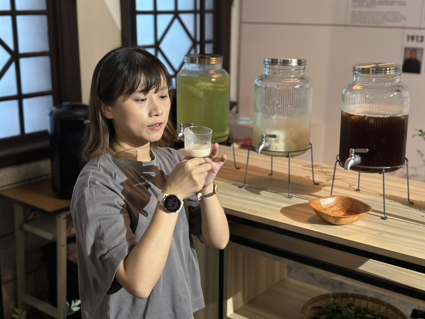 活動現場設有「茶出MBTI」個性化調飲體驗攤位、「茶香DIY」手作茶香蠟燭與茶香皂
