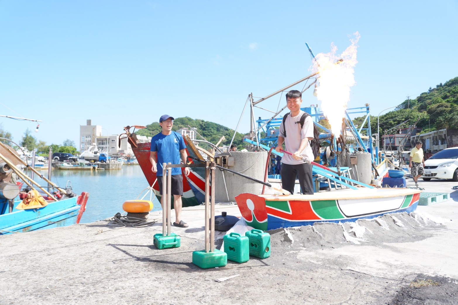 磺火捕魚文化教案實作