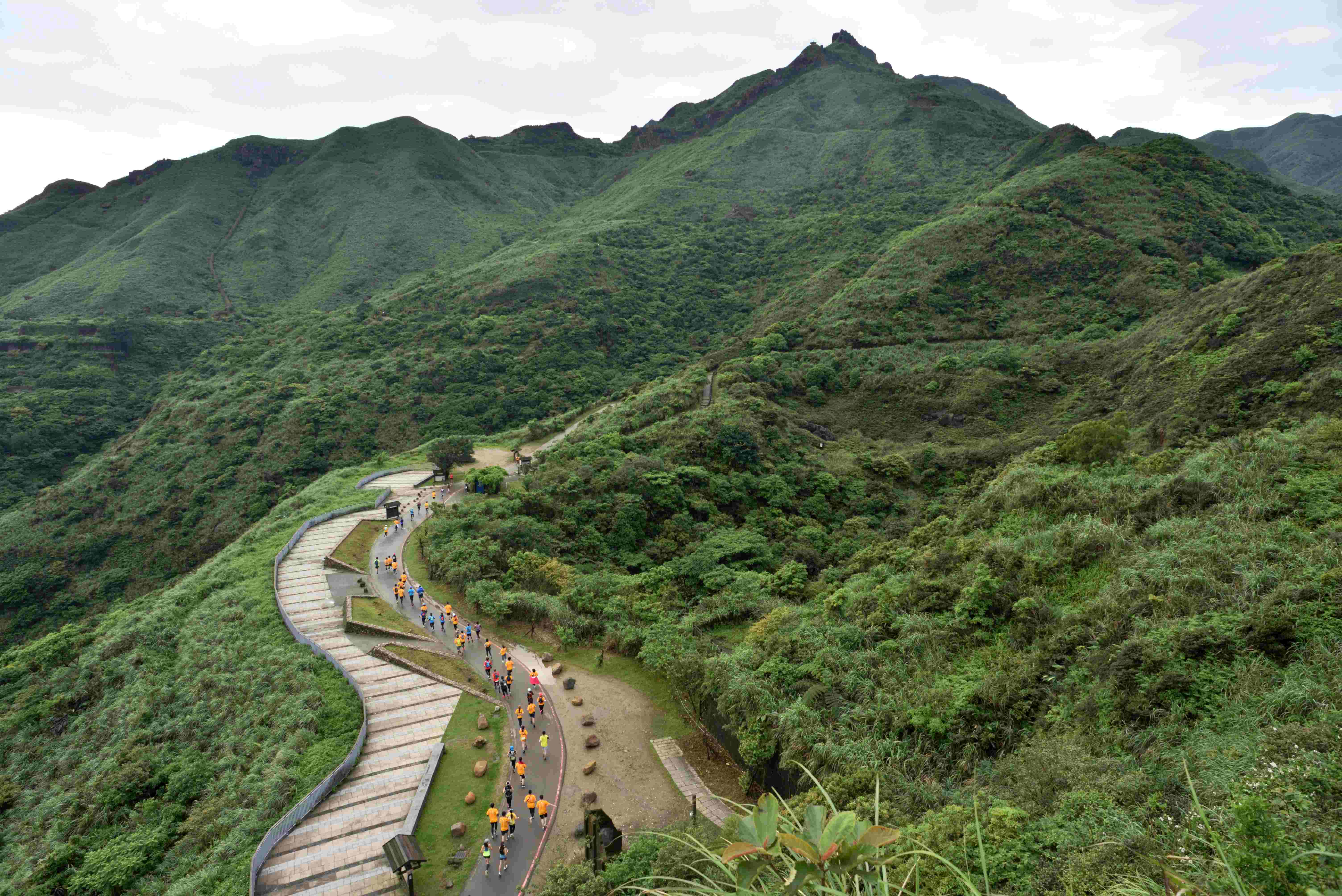 九份金瓜石水湳洞地質公園繼野柳地質公園後，成為新北市第二件通過文資法指定為自然地景，圖為園內地景之一的第一長仁礦體