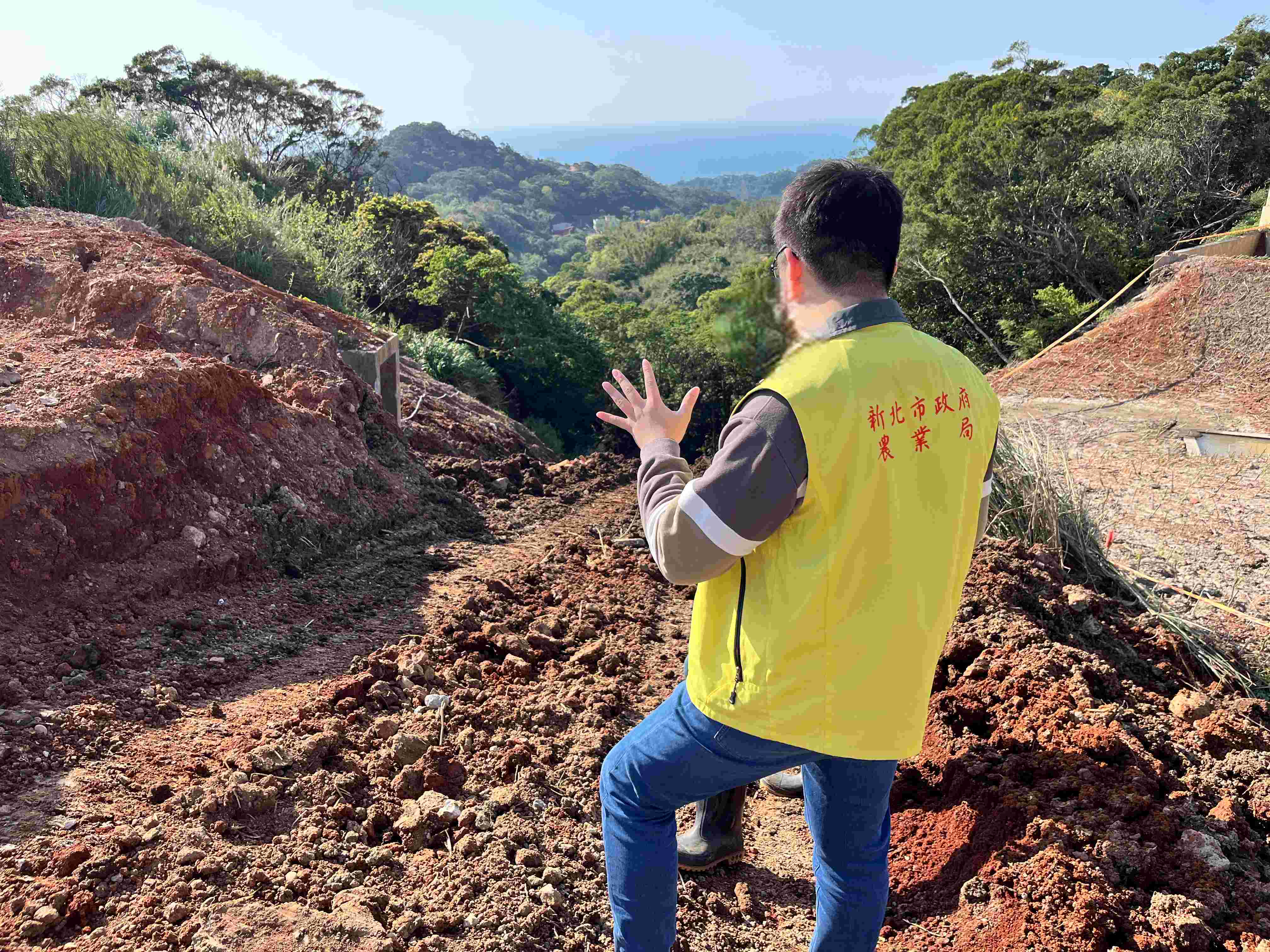 農業局不定期進行違規巡查,讓山坡地違規無所遁形