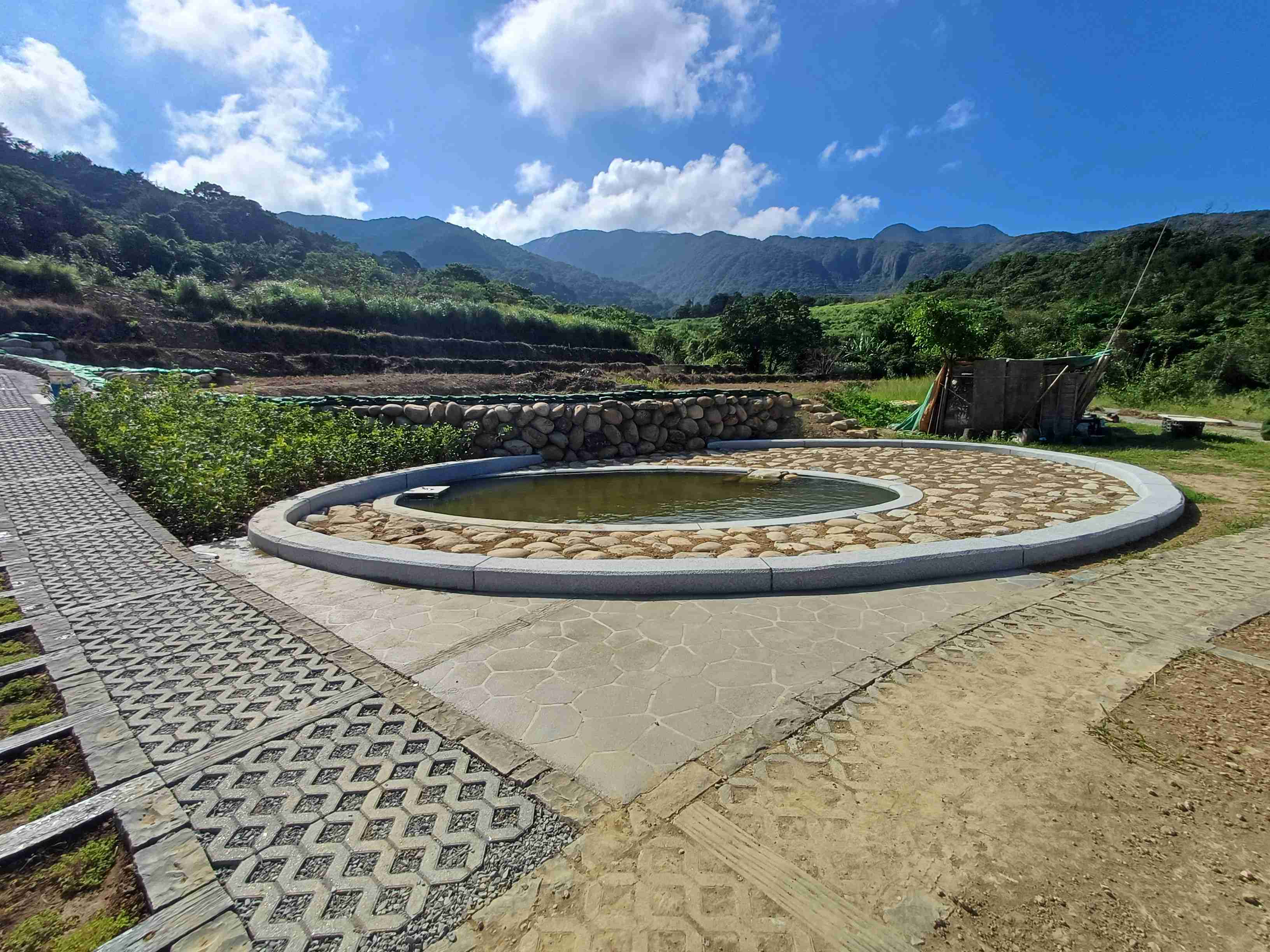 營造多元棲地環境,建置養鴨池
