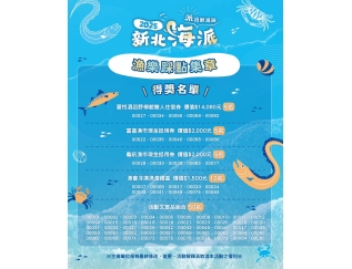 #得獎公告 #漁樂踩點集章名單